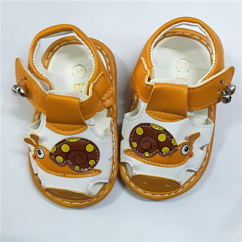 Bán Sandal mũi rọ đính hình ốc sên (1-3T)