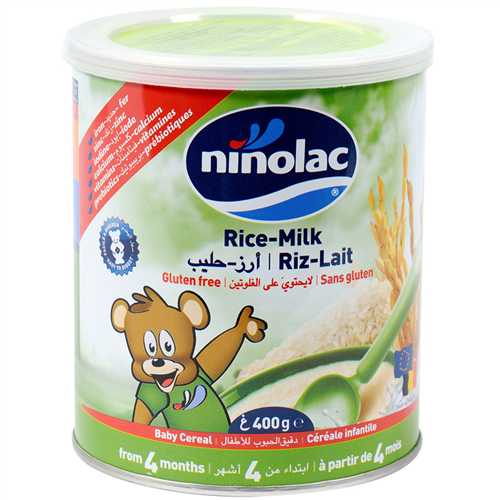 Bán Bột ăn dặm Ninolac gạo sữa 400g 4m+