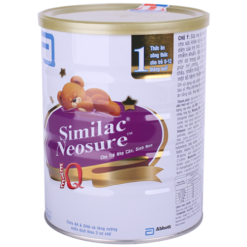 Bán Sữa Similac Neosure số 1 850g (0-12 tháng)