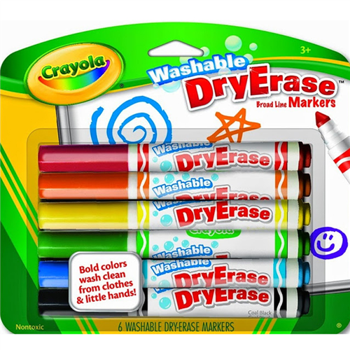 Bán Bút lông viết Crayola bảng 6 màu
