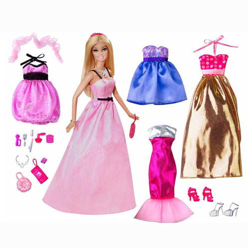 Bán Bộ sưu tập thời trang Barbie BCF75