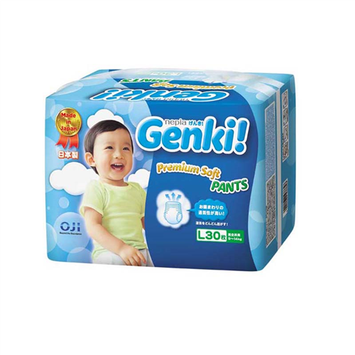 Bán Tã - Bỉm quần Genki L30 cho trẻ từ 9 - 14kg