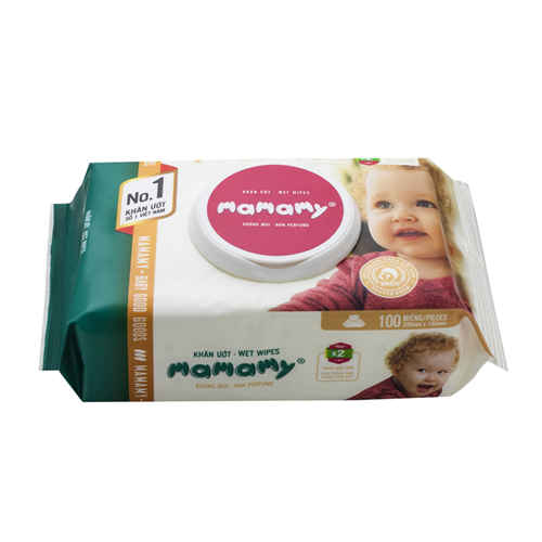Bán Giấy ướt Mamamy có nắp (100 tờ)