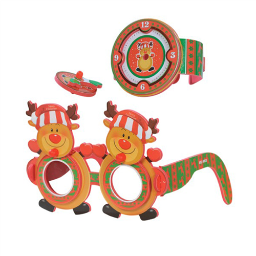 Bán Kính 3D đồng hồ con quay Kibu (mắt kính tròn) - tuần lộc