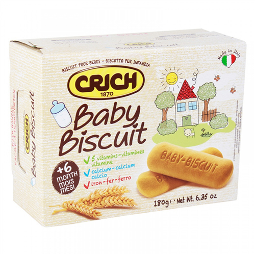 Bán Bánh ăn dặm Crich Baby Biscuit (180g)
