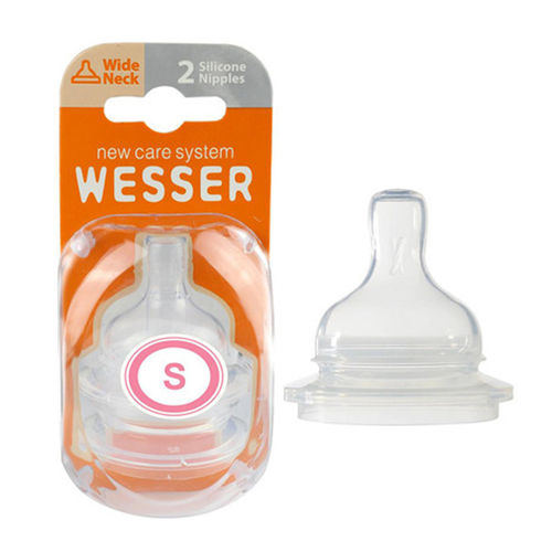 Bán Núm ty cổ rộng Nano Wesser (0M+, silicone)