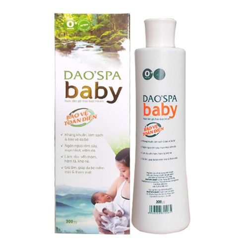 Bán Nước tắm gội thảo dược cho bé Daospa Baby (300ml)