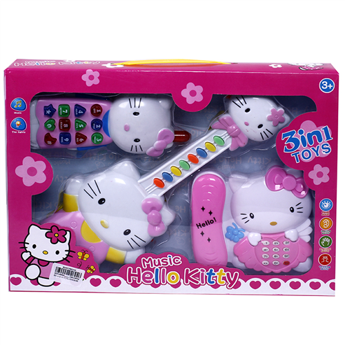 Bán Bộ đồ chơi đàn Hello Kitty và điện thoại phát nhạc