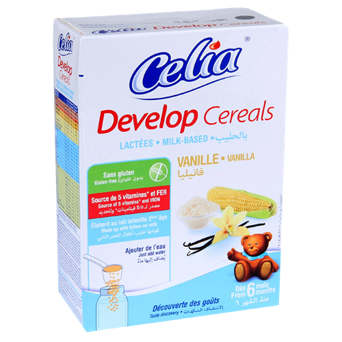 Bán Ngũ cốc dinh dưỡng Celia Develop có sữa hương vị Vanila