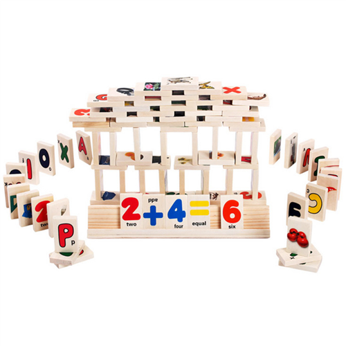 Bán Đồ chơi gỗ giáo dục dạng Domino WS0002