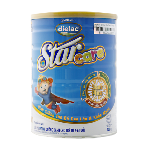 Bán Sữa bột Dielac Star Care hộp thiếc 900g