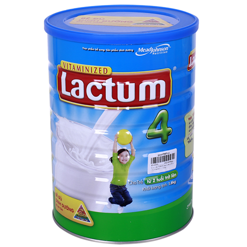 Bán Sữa Vitaminized Lactum số 4 - 1.8kg (từ 2 tuổi trở lên)