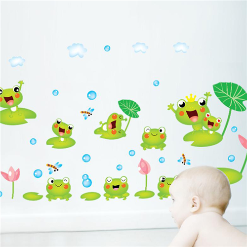 Bán Tranh dán tường ếch xanh M035
