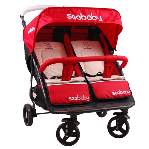 Bán Xe đẩy đôi em bé an toàn Seebaby T22 nhiều màu