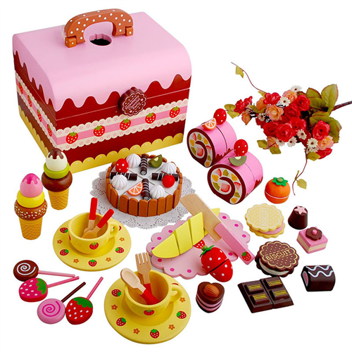 Bán Đồ chơi gỗ A+ bộ đồ chơi tiệc trà Mother Garden AYX0054