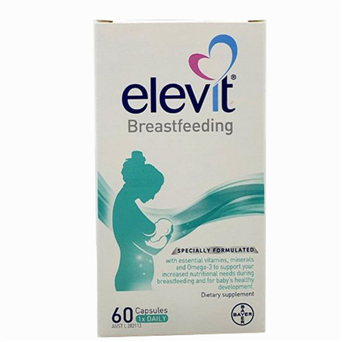 Bán Viên uống Elevit Breastfeeding cho phụ nữ sau sinh (60 viên)