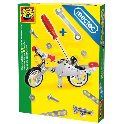 Bán Đồ chơi bộ cơ khí mô hình xe mô tô 14954SES