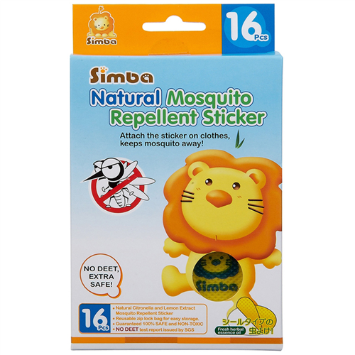 Bán Miếng dán đuổi muỗi simba S9982 (16 miếng)