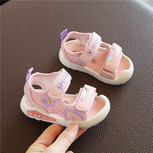 Bán Sandal trẻ em Sport thêu hình hoa (2-6T)