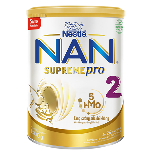 Bán Sữa Nan Supreme Pro 5HMO số 2 800g (6-24 tháng)