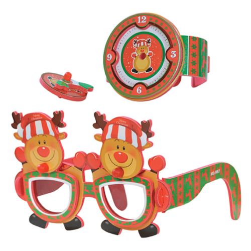 Bán Kính 3D đồng hồ con quay Kibu (mắt kính vuông) - Tuần lộc