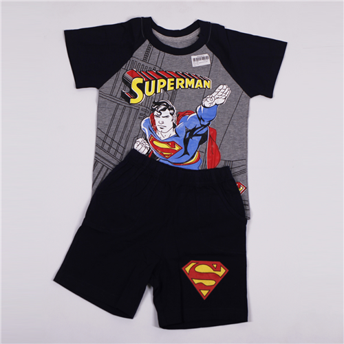 Bán Bộ quần áo cộc bé trai in superman (1-5T)