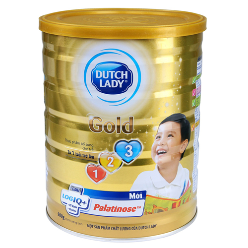 Bán Sữa Dutch Lady 123 gold (900g)