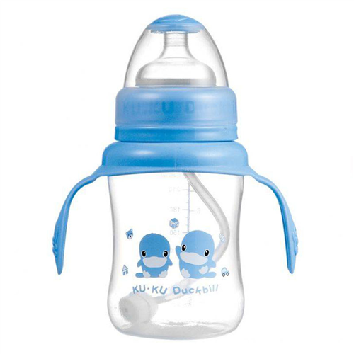 Bán Bình sữa có tay cầm PP 240ml KuKu 5915