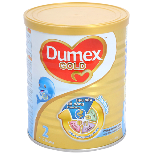 Bán Sữa bột Dumex Gold 2 400g