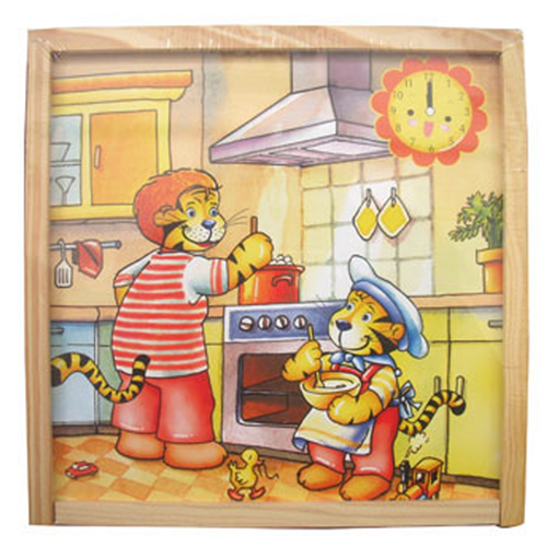 Bán Đồ chơi gỗ Toptoys - Ráp hình nhà hổ 93315A