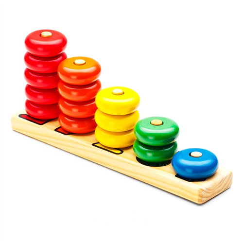 Bán Đồ chơi gỗ học đếm bậc thang Edugames GA659