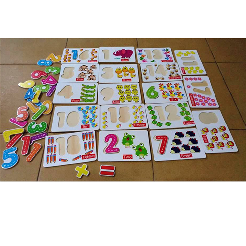 Bán Bộ thẻ số gỗ - BA96 (3+)