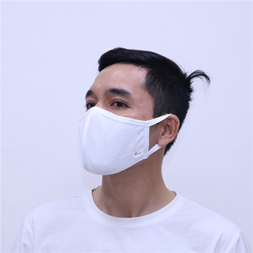 Bán Khẩu trang kháng khuẩn Poêmy 2 lớp (màu trắng)