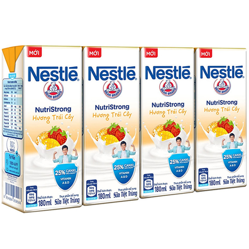 Bán Sữa nước Nestlé hương trái cây 180ml