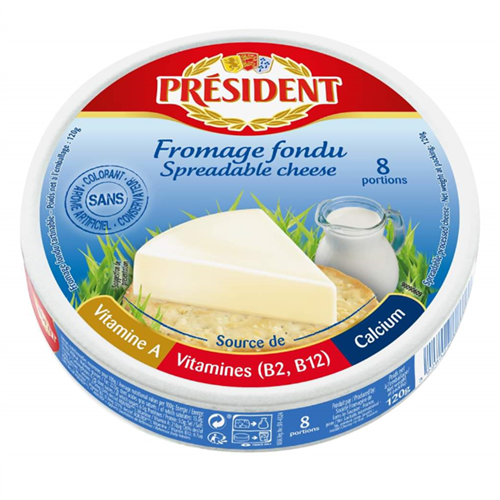 Bán Phô mai Fromage Fondu President 120g (15g*8pcs)