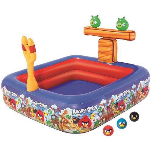 Bán Bể phao vuông Angry Bird 96111