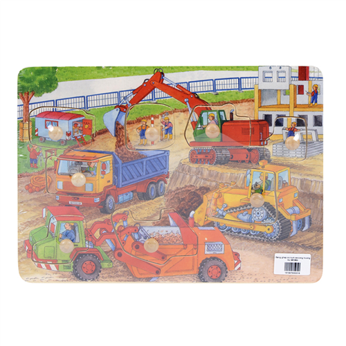 Bán Đồ chơi gỗ Toptoys - Tranh ghép công trường 98188A