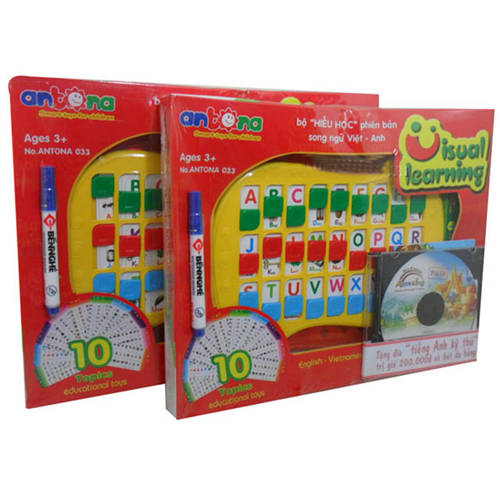 Bán Bảng chữ thông minh hiếu học song ngữ
