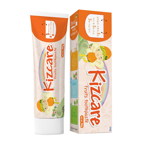 Bán Kem đánh răng trẻ em Kizcare Fruits 90g (hương trái cây)