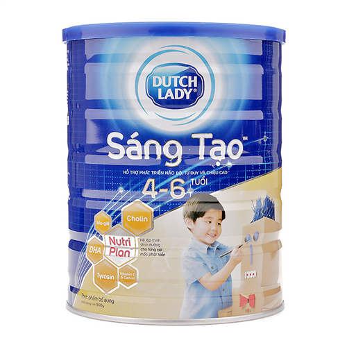 Bán Sữa Dutch Lady Sáng Tạo 900g (4-6 tuổi)