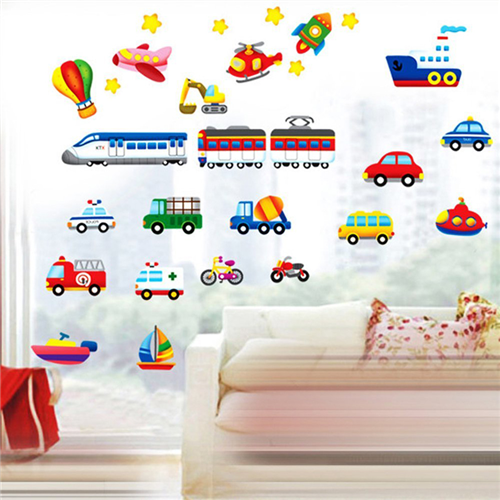 Bán Tranh dán tường - Phương tiện giao thông M0141