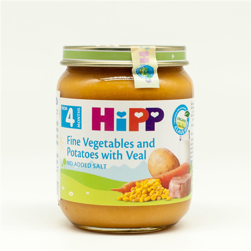 Bán Dinh dưỡng đóng lọ HiPP 6152 (thịt bê, khoai tây, rau tổng hợp)
