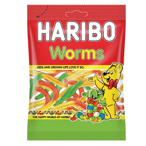 Bán Kẹo dẻo Haribo Worms 80g