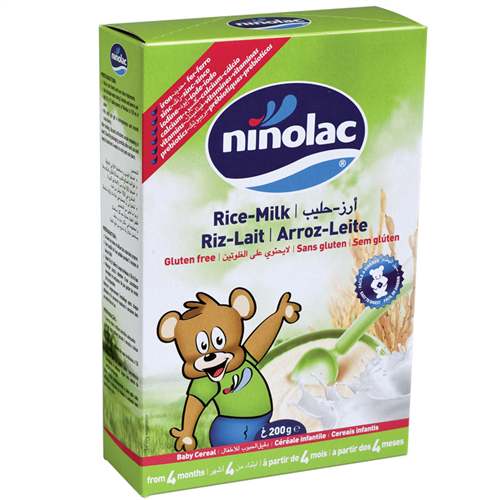 Bán Bột ăn dặm Ninolac gạo sữa 200g 4m+