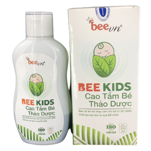 Bán Cao tắm thảo dược Bee Kids cho bé 250ml