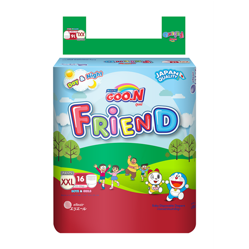 Bán Tã - Bỉm quần Goon Friend XXL16 (15-25kg)