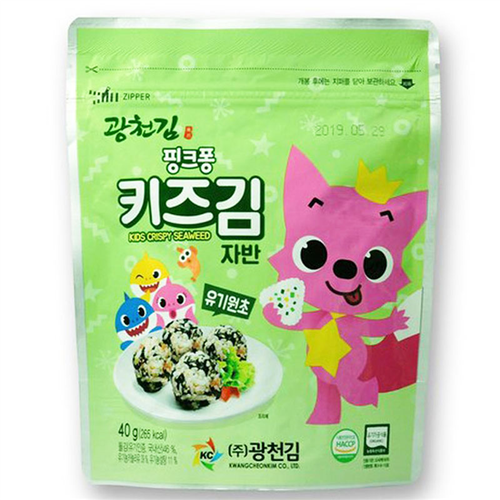 Bán Rong biển vụn Organic Pink Fong ăn liền 40g