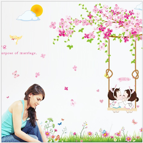 Bán Tranh dán tường công viên tuổi thơ M0065