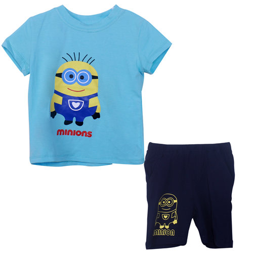 Bán Bộ cộc bé trai Minion xanh Rio0609 (1 – 7 tuổi)