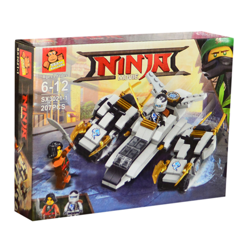 Bán Hộp lắp ráp Ninja movie, Ninja nước 207pcs SX.3021-1